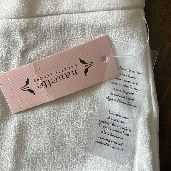 NWT Nanette Nanette Lepore Wide Leg Crepe Fashion Pant - Picture 9 of 16